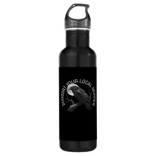 F-Caw-F - Support Your Murder Classic 710 Ml Water Bottle