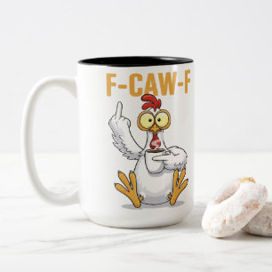 F-CAW-F Two-Tone COFFEE MUG