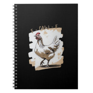 F-Caw-F Vintage Graphic Notebook