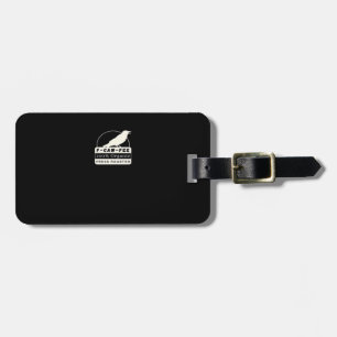 F-Caw-Fee Organic Style Classic Luggage Tag