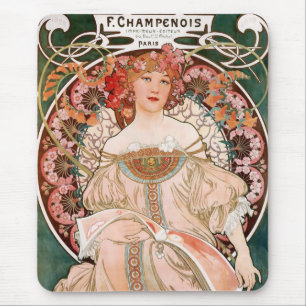 F. Champenois Imprimeur Editeur Mouse Pad