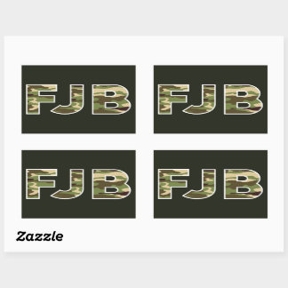 F%ck Biden Rectangular Sticker