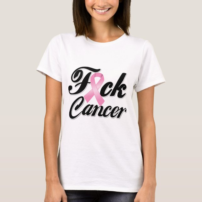 F*CK Breast Cancer Shirts (Front)