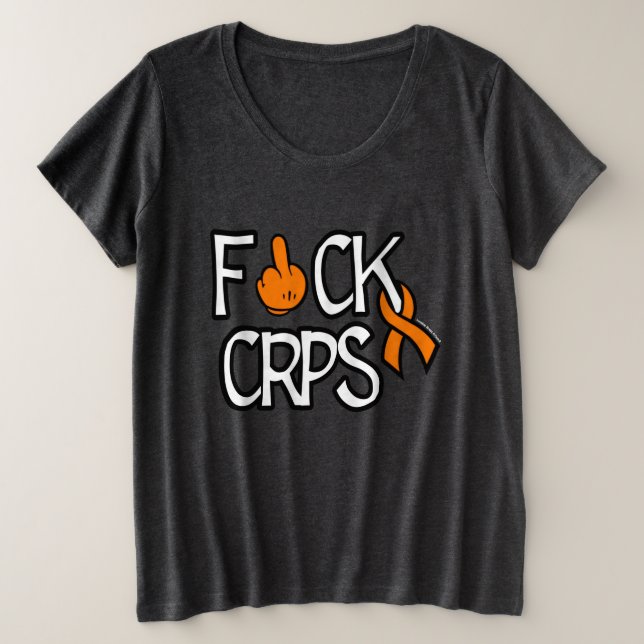 F#CK CRPS PLUS SIZE T-Shirt (Design Front)