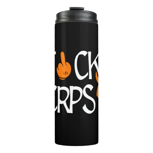F#CK CRPS THERMAL TUMBLER (Front)