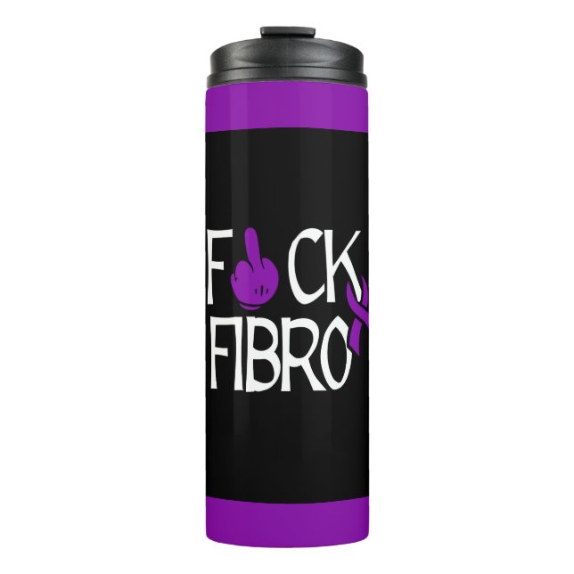 F#CK FIBRO THERMAL TUMBLER (Front)