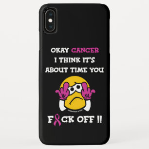 F#CK OFF...Breast Cancer Case-Mate iPhone Case