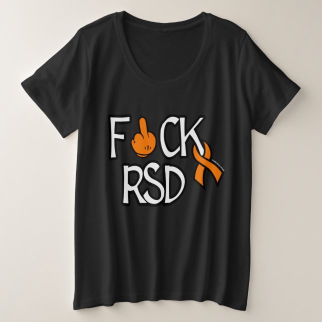 F#CK RSD PLUS SIZE T-Shirt (Design Front)