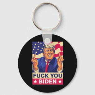 F%ck You Biden Funny Trump  Key Ring
