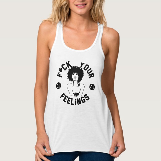 F*CK Your Feelings  #USAPatriotGraphics  © Singlet (Front)