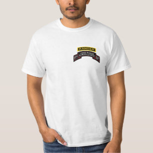 F co 51st  LRSC scroll with ranger tab basic tee