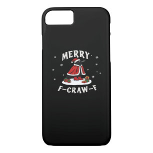 F-Craw-F Crow Christmas F-Caw-F Raven Christmas Cl Case-Mate iPhone Case