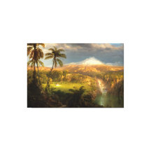 F. E. CHURCH - Passing Shower in the Tropics 1872
