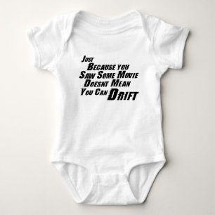 F&F Can't Drift Baby Bodysuit