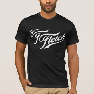 F F Fletch on  Black T-Shirt