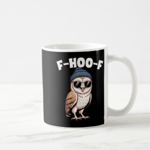 F-hoo-f Funny Bird Meme Graphic Coffee Mug