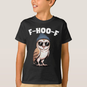 F-hoo-f Funny Bird Meme Graphic T-Shirt