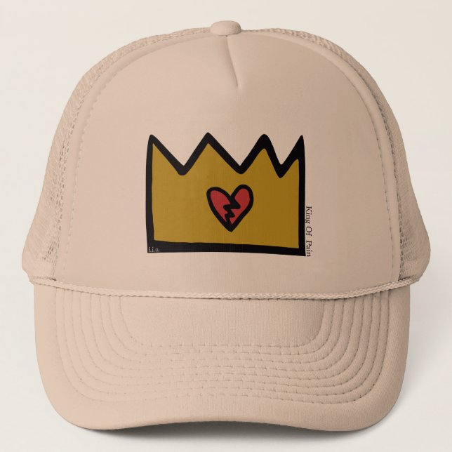 F.I.O. “King of Pain”  Trucker Hat (Front)