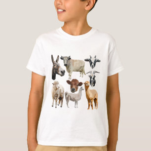 F is for Farm Animal T-Shirt