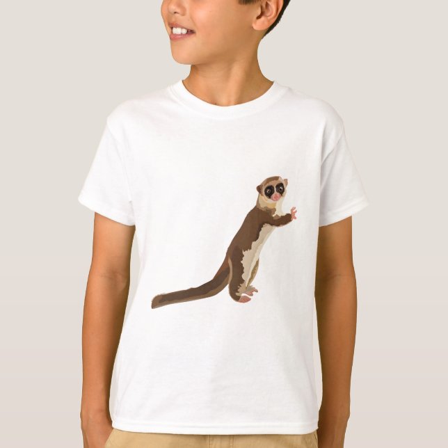 F is for Fat Tailed Dwarf Lemur T-Shirt (Front)