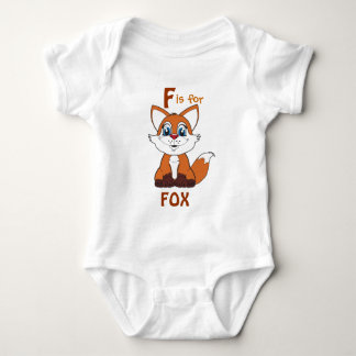 "F is for FOX" Childs Shirt