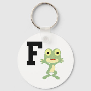 F is for Frogman Key Ring