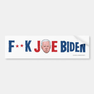 F**K JOE BIDEN Bumper Sticker