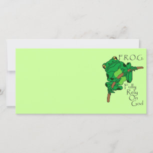 F.R.O.G. Fully Rely On God #1