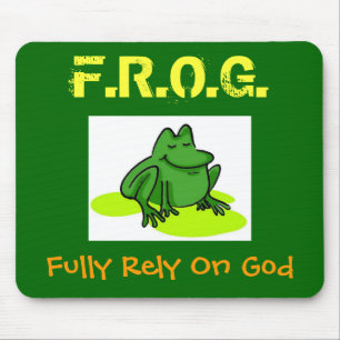 F.R.O.G. MOUSE PAD