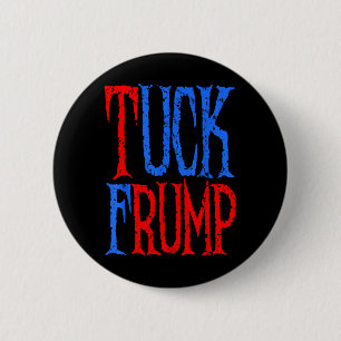 F Trump, American Patriot, Clever America Protest  6 Cm Round Badge
