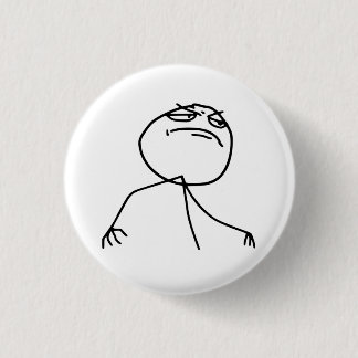 F Yea Rage Face Meme 3 Cm Round Badge