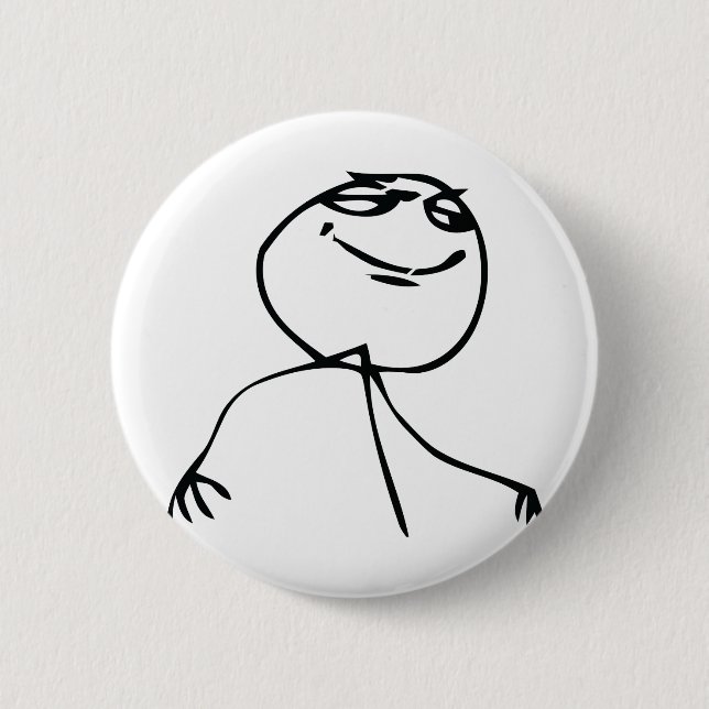 F*** Yeah II 6 Cm Round Badge (Front)