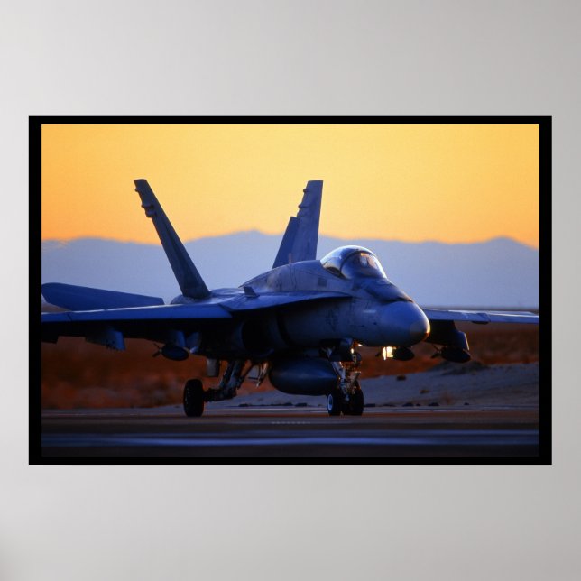 FA-18 Hornet Poster (Front)