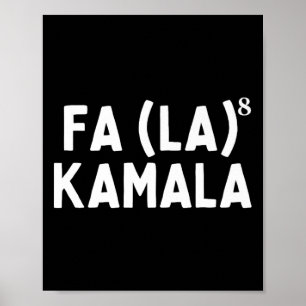 Fa La La Christmas Kamala Family Matching Holiday  Poster