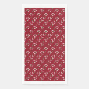 Fa La La Festive Holly Christmas Napkins