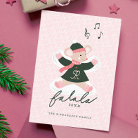 Fa La La Fun Cute Woodland Winter Mouse Snow Angel