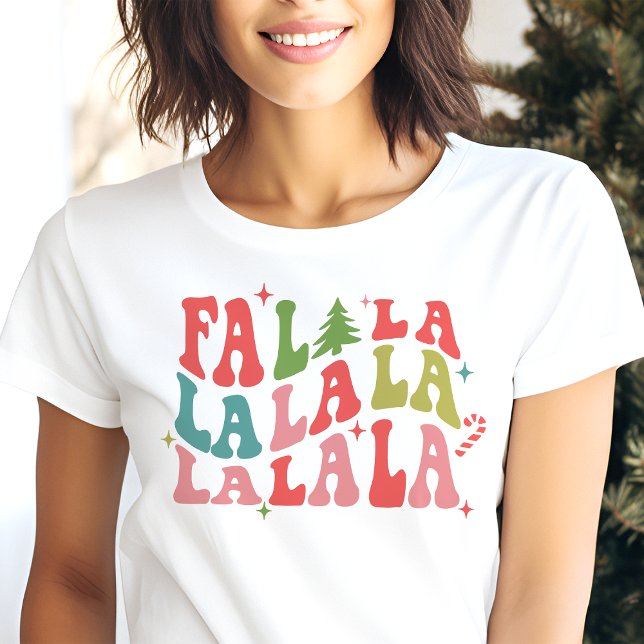 Fa La La Fun Festive Christmas Tri-Blend Shirt (Creator Uploaded)