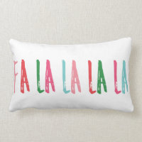 Fa La La La Brush Lettering Christmas Holiday