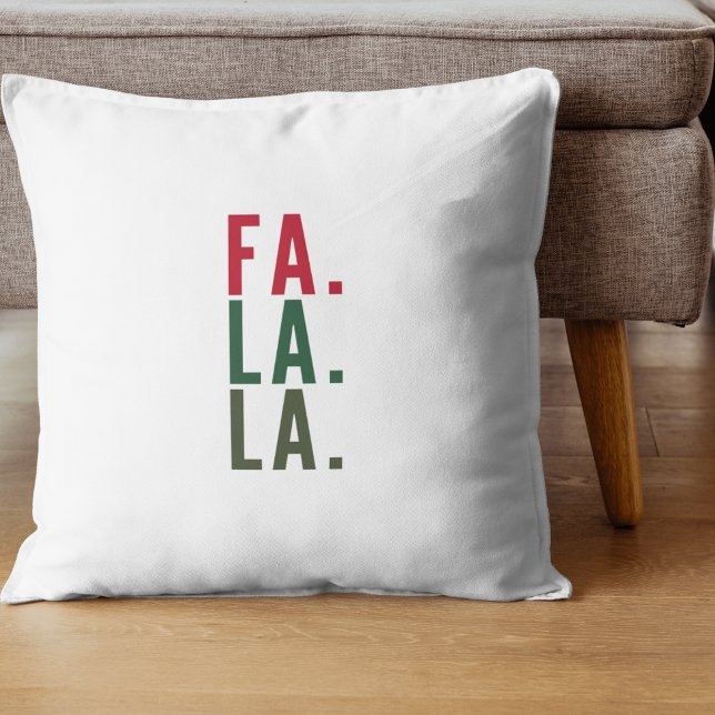 Fa La La La, Cosy Holiday Decor Cushion (Creator Uploaded)