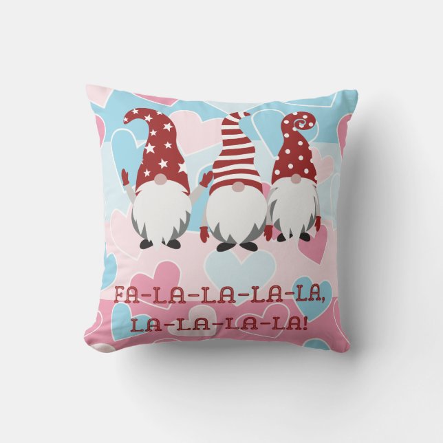 Fa La La La  Cushion (Front)