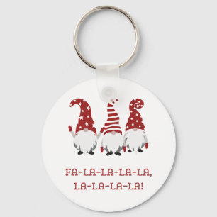 Fa La La la Key Ring