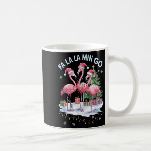Fa La La La Mingo Flamingo Christmas Shirt Women K Coffee Mug