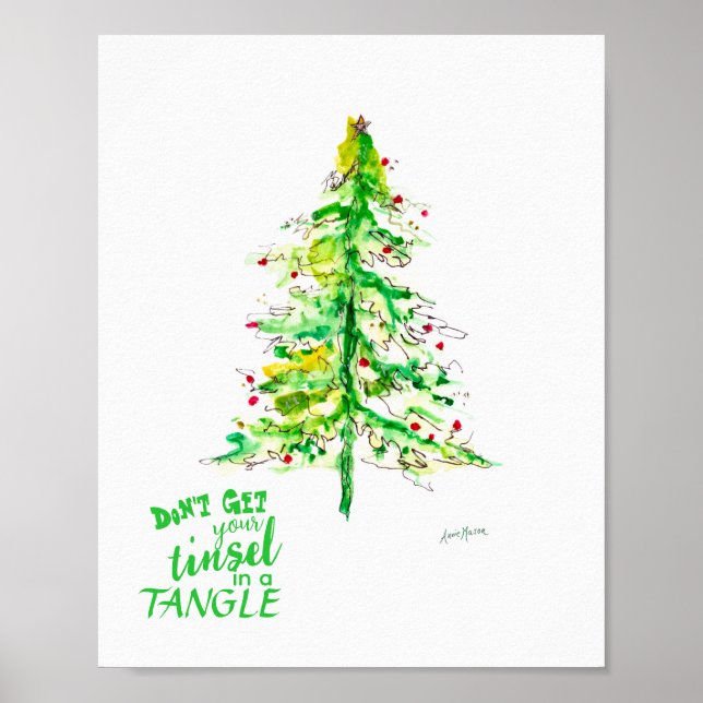 Fa La La La Tree Poster (Front)
