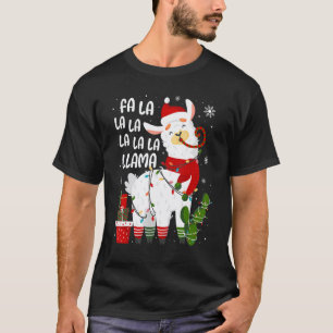 Fa La La Llama Christmas Christmas Lllama 1 T-Shirt