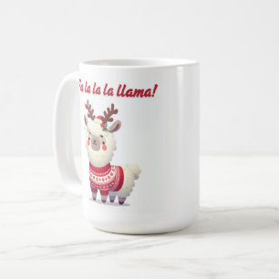 Fa La La Llama Christmas Mug – Fun Holiday Gift