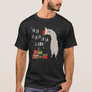 Fa La La Llama Christmas Swea T-Shirt