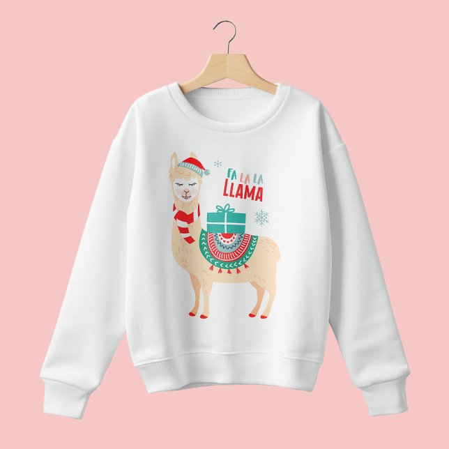 Fa La La Llama | Christmas Sweatshirt (Creator Uploaded)