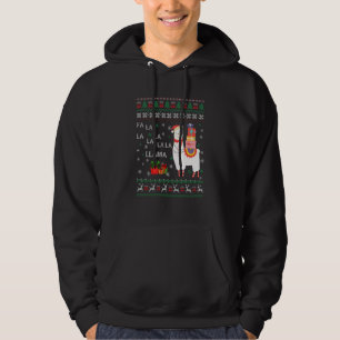 Fa La La Llama Merry Christmas Lllama  Men Women K Hoodie
