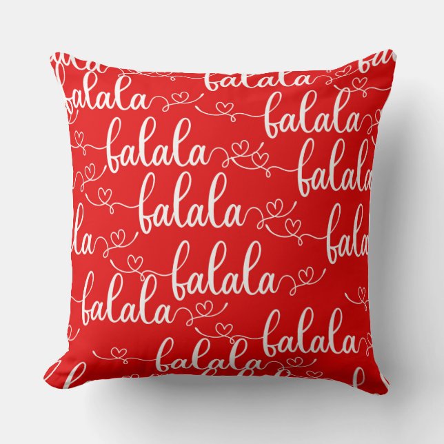 Fa La La Love Cushion (Front)