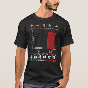 Fa La Mathematics Graph Christmas Ugly Sweater